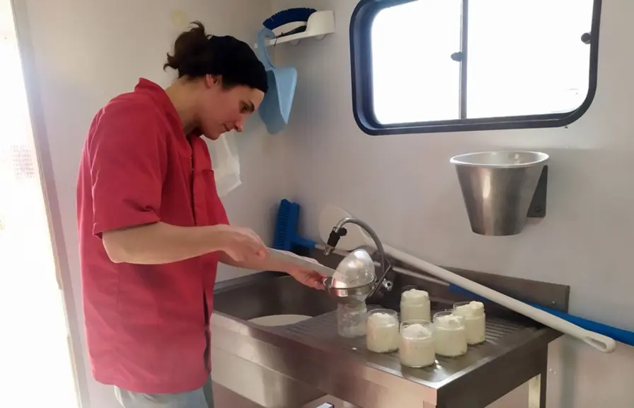 Marie Barbé cherche sans cesse des recettes pour accommoder le greuil (samoussa, gnocchis, etc.).