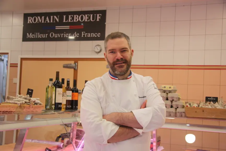 Un jour avec Romain Lebœuf, artisan boucher
