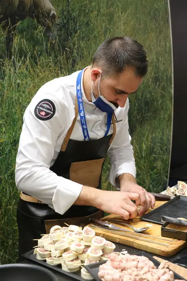 L'agneau du Poitou-Charentes a été décliné en cinq recettes originales par le chef vendéen Thomas Fournier.