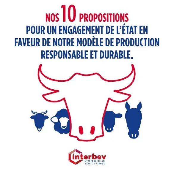 François Frette, animateur de la section ovine à Interbev