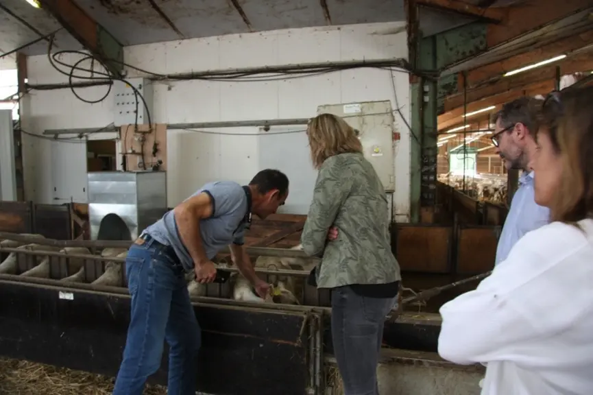 Alain Hardy, directeur d’exploitation de lycée agricole