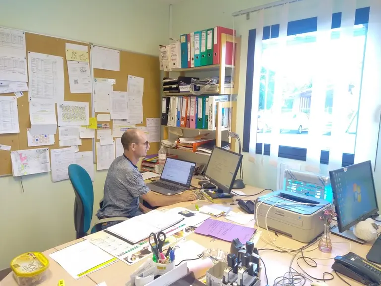 Alain Hardy, directeur d’exploitation de lycée agricole