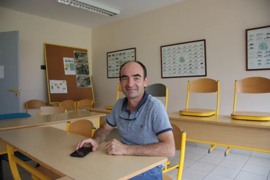 Alain Hardy, directeur d’exploitation de lycée agricole