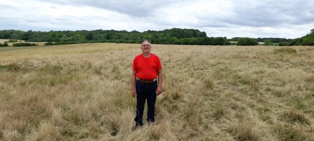 Eric Loeltz, éleveur sélectionneur Bleu du Maine à La Chapelle-Gauthier en Seine et Marne, 60 brebis