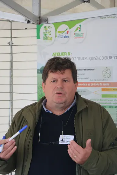 Patrice Pierre, Institut de l’élevage : « L’implantation de prairie sous couvert est une technique ancienne à redécouvrir »