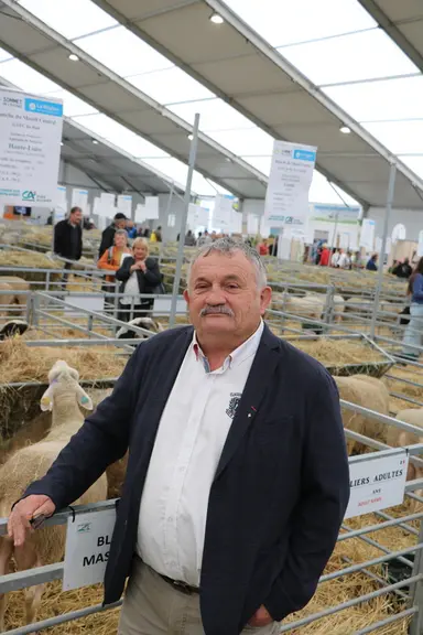 Jean-Luc Chauvel, responsable du pôle export du GIE Rom, se félicite de la renommée grandissante de la Blanche du Massif central à l'international.