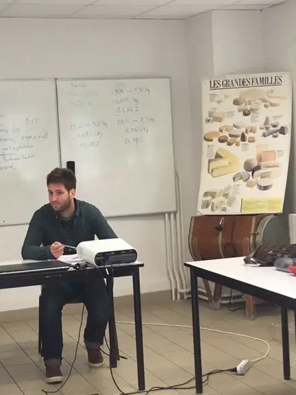 Les conseillers technologiques fromagers de Carmejane
