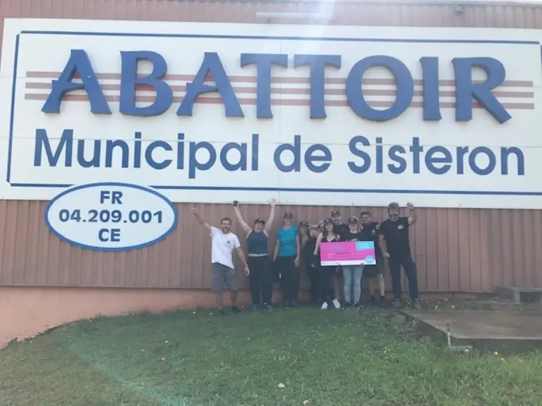 L'abattoir de Sisteron a ouvert ses portes aux étudiants du CFA de Mirecourt.