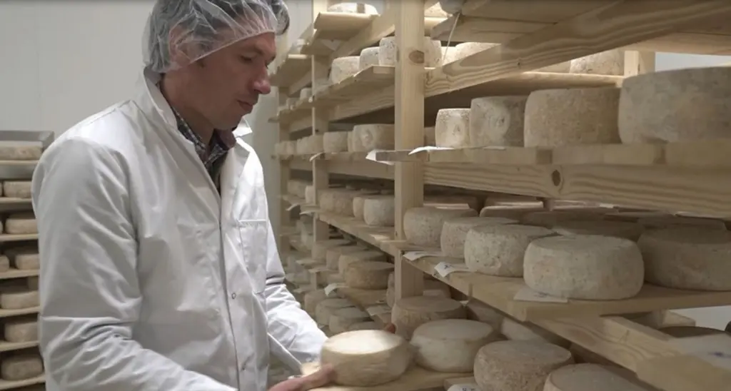 Bertin Moret, éleveur de chèvres en Seine-et-Marne, présente son élevage et l’origine de la typicité des fromages au lait cru.