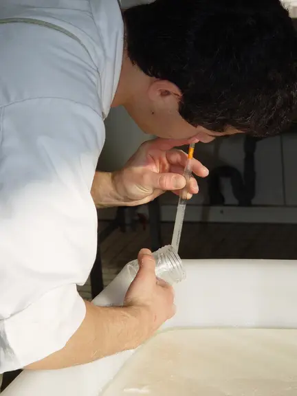 Du lait de départ à 24 heures de caillage, il est recommandé de mesurer au moins quatre fois l'acidité de ses fromages.