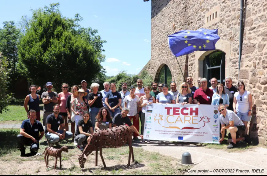 Consortium TechCare à La Cazotte, Aveyron, 2022.