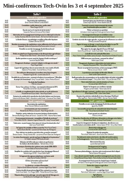 <em class="placeholder">Programme des conférences Tech-Ovin 2025</em>