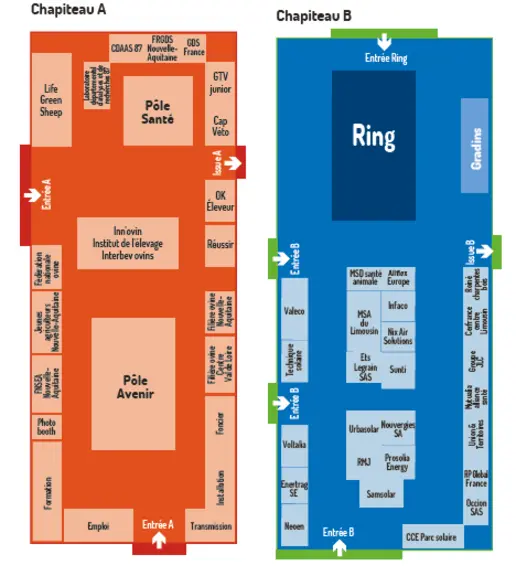 <em class="placeholder">Les chapiteaux de Tech-Ovin accueillent certains pôles et une partie des exposants.</em>