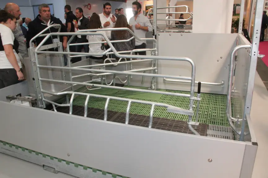 Les sols des cases I-Tek peuvent s'adapter à toutes les configurations. © D. Poilvet