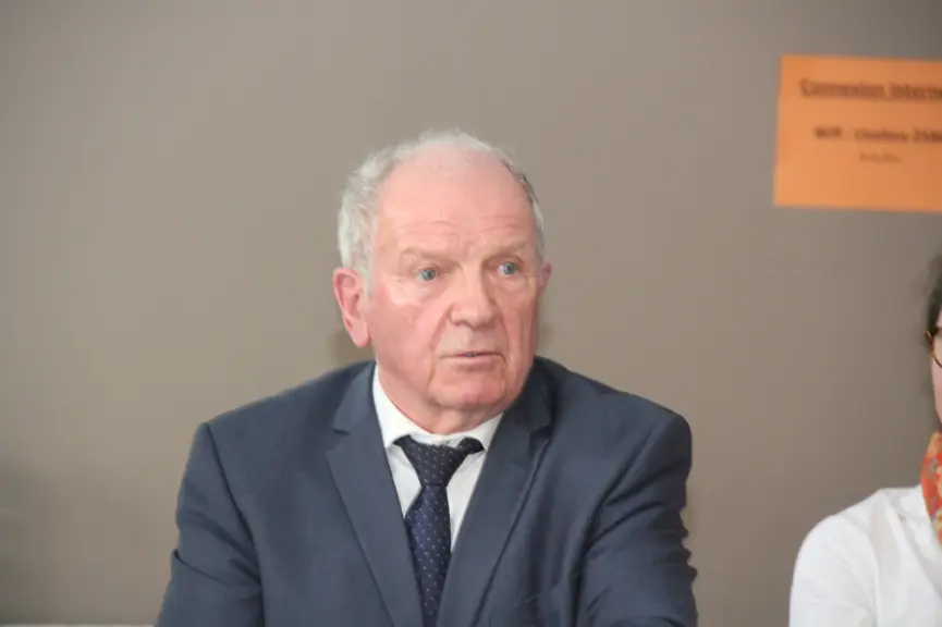 Marcel Corman, président de l'OS porc Bretagne. "Les investissements dans les équipements de biosécurité doivent être réalisés dans les plus brefs dél
