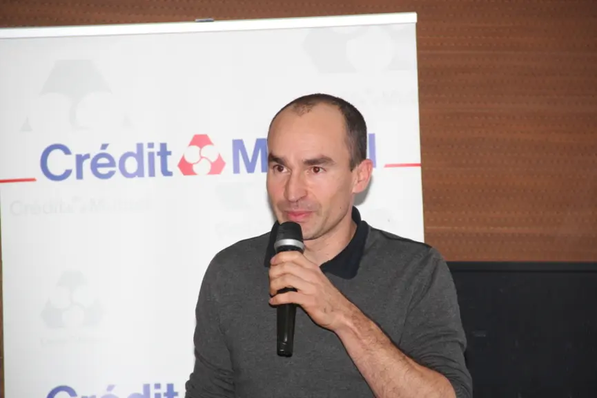 David Peroz. « Les saisies pour arthrites à l'abattoir sont passés de 2,36 à 1,43%. » © D. Poilvet