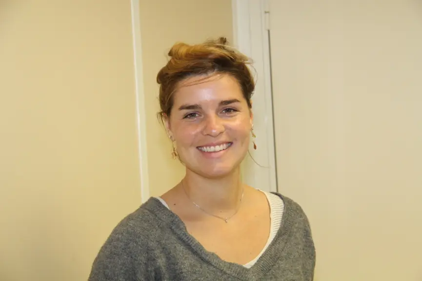 Maëliss Brunon, responsable R&D Evel’up. « Les objets manipulables doivent être déformables, manipulables, mâchonnables, attractifs et comestibles. »