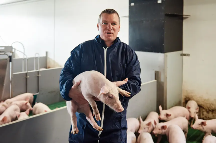 Romain Gerussi, responsable filières Comptoir élevage. © Comptoir agricole