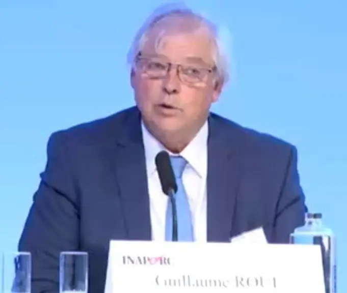 Guillaume Roué, président sortant d'Inaporc