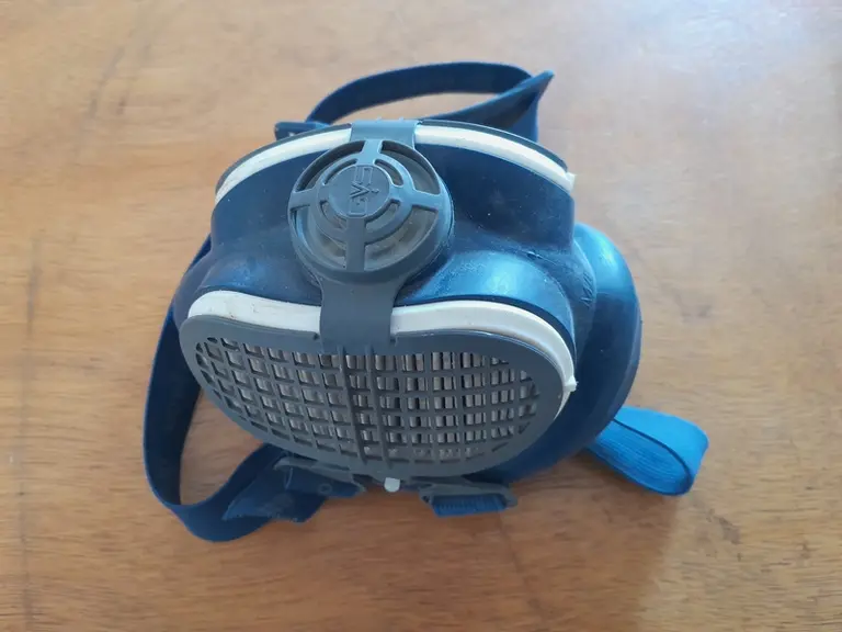 Ce masque FFP2 arrête 94 % des particules en suspension dans l'air.