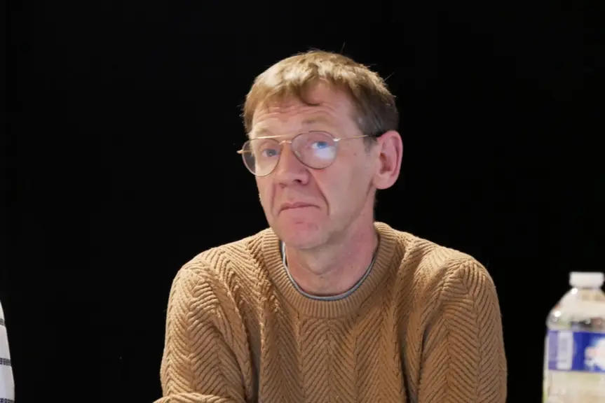 Joël Mazé, installé à Saint-Frégant (Finistère)