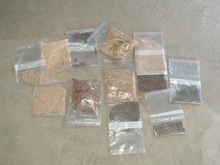 Ce sont au total onze matières premières secondaires et coproduits qui ont été utilisée dans la Faf aux côtés des céréales et du tourteau de soja.