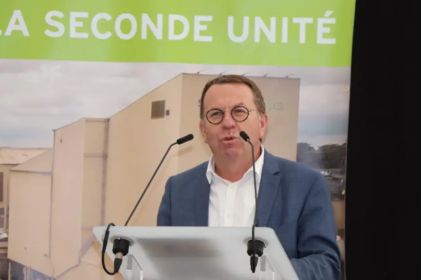 Philippe Manry, directeur général de Sanders. « Grâce à Sojalim et à son tourteau de soja produit localement, nous pouvons élaborer des formules d’ali