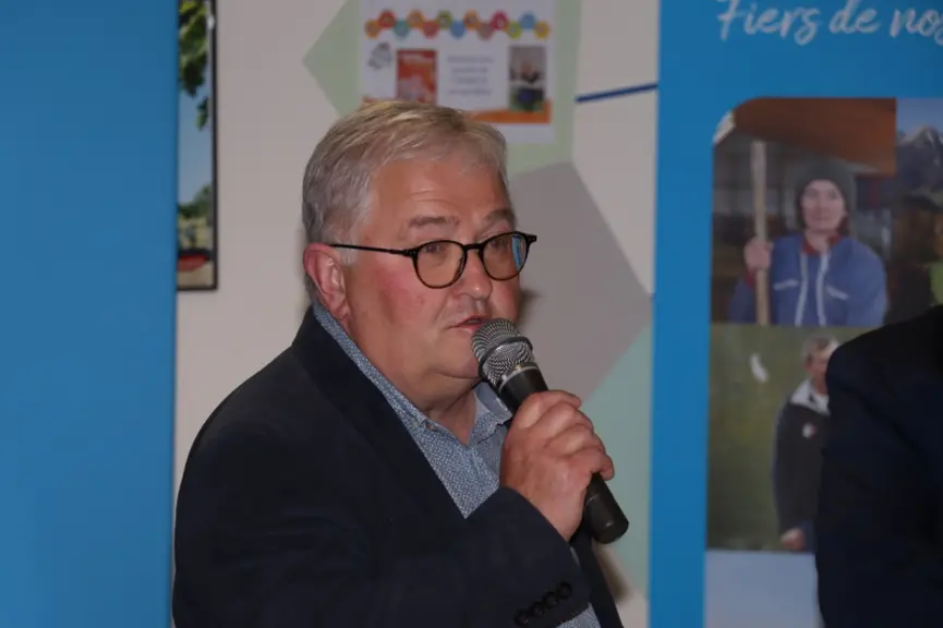 Thierry Thenoz, président d'Interporc Rhône-Alpes. «L’enjeu du plan de filière régional est de conforter la production de porcs pour approvisionner no