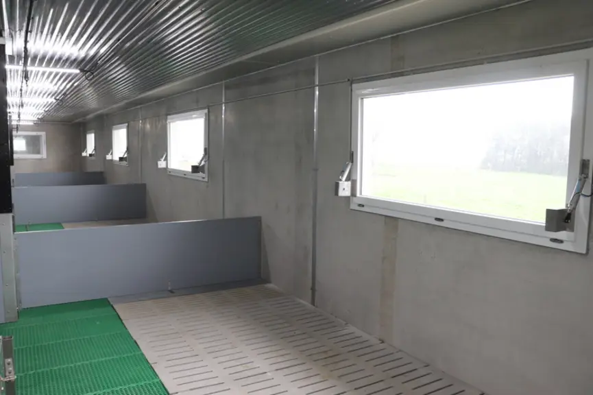 Bâtiment post-sevrage : Une gestion optimisée pour 2 200 places de porcelets