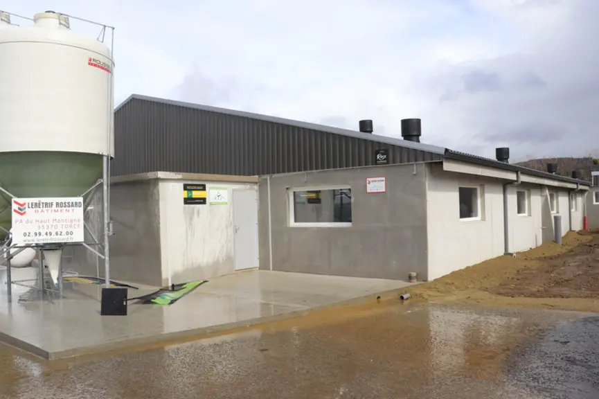 Bâtiment post-sevrage : Une gestion optimisée pour 2 200 places de porcelets