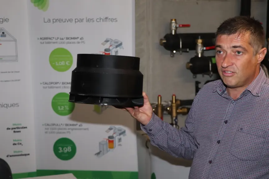 Patrice Monot, responsable commercial Calopor