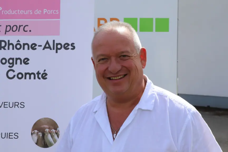 Lionel Picard, directeur activité porc d’Oxyane. « Oxyane est présent à la fois dans la fabrication d’aliments porcs et la production et le négoce de