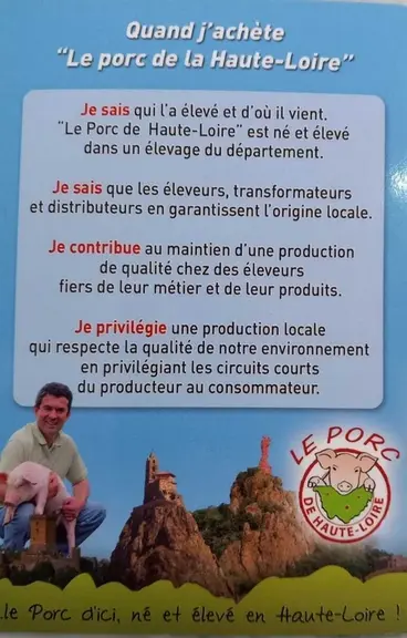 L'origine locale des porcs est l'argument majeur des éleveurs de Haute-Loire.