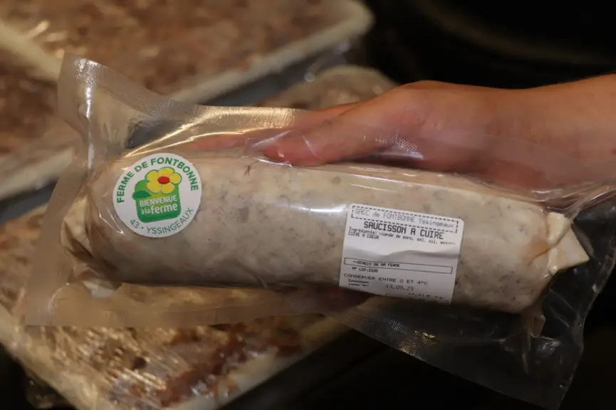 Le Gaec de Fontbonne utilise le réseau Bienvenue à la ferme pour identifier et promouvoir leurs produits.