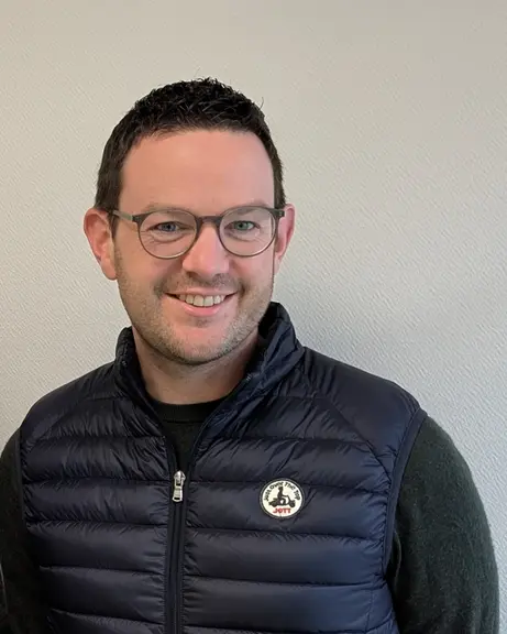 Arnaud Buchet, coordinateur R&amp;D Cooperl Innovation. « La finalité de notre jumeau numérique consistera avant tout à amélio