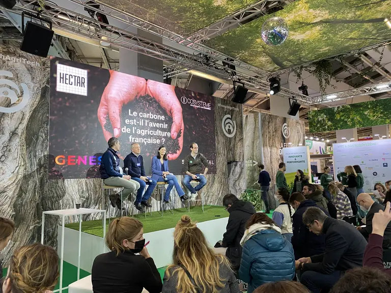 Conférence au salon de l'agriculture