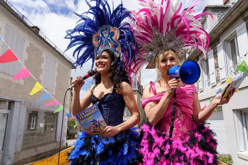 Photograme du film Les Folies fermières de Jean-Pierre Améris.