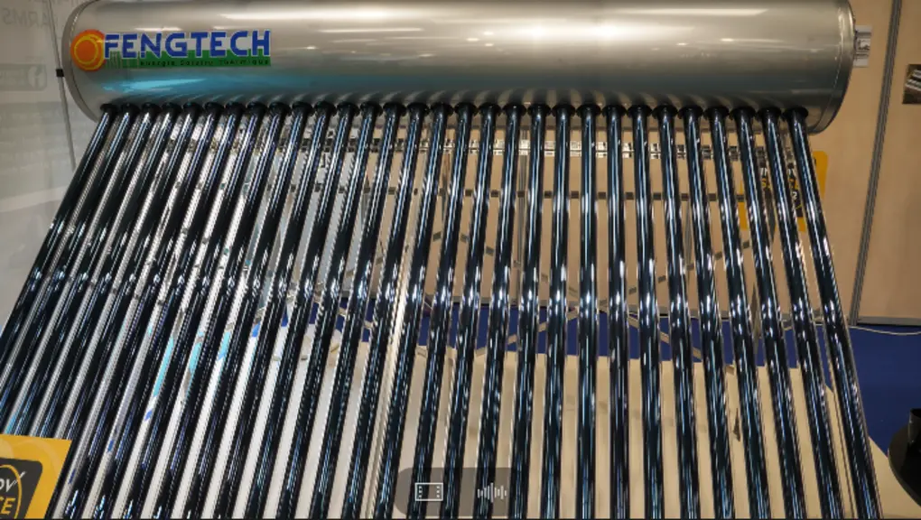 La centrale thermique solaire de la société mayennaise Fengtech