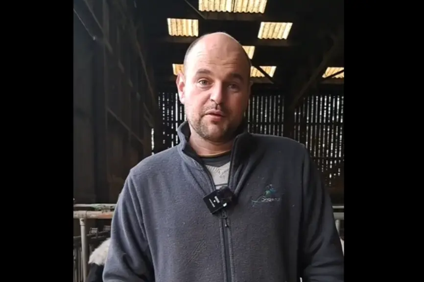 Vincent Verschuere, éleveur laitier dans l'Oise.