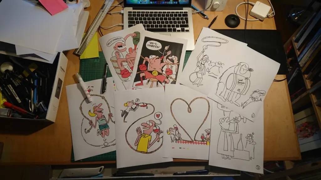 Plancher sur des idées est le moment que Soulcié préfère dans son boulot de dessinateur de presse. © T. Soulcié