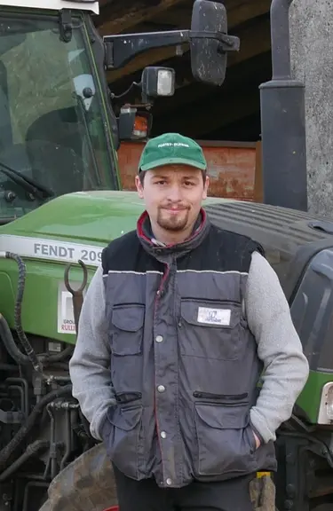 Florian Roux est intervenu cette saison sur plus de 25 hectares de vigne.