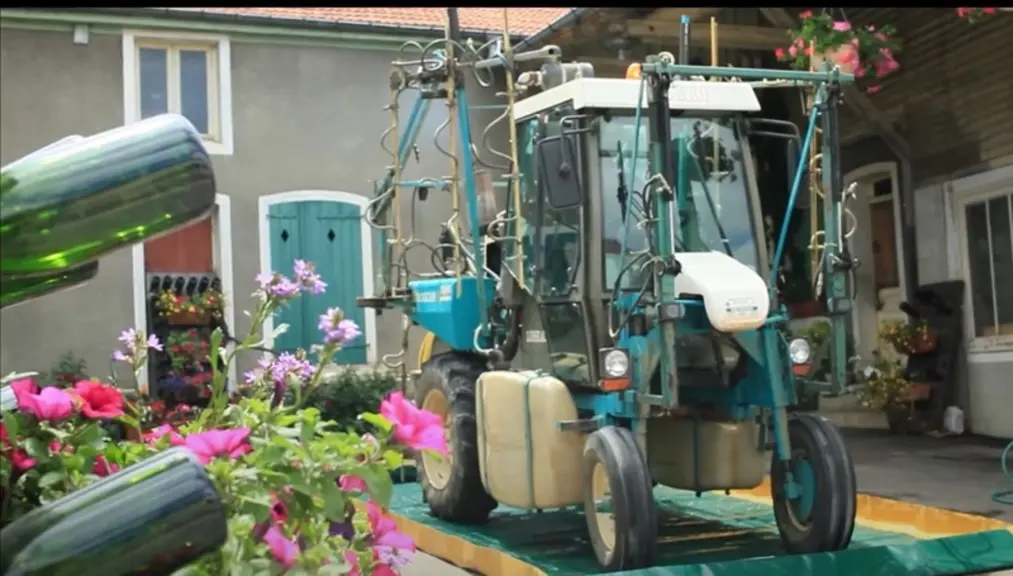 L'aire souple de lavage est pratique dans des espaces exigus.