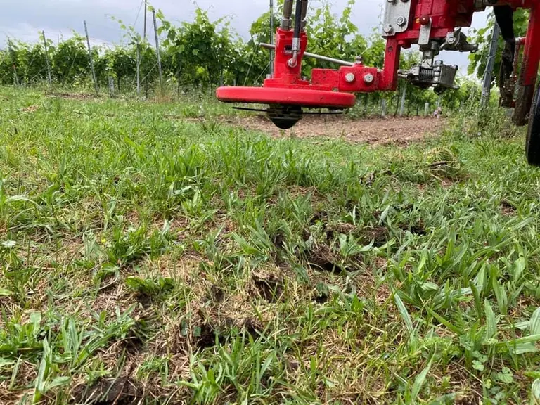 Les appareils à fils ne sont pas les plus adaptés pour les terrains peu nivelés et caillouteux.