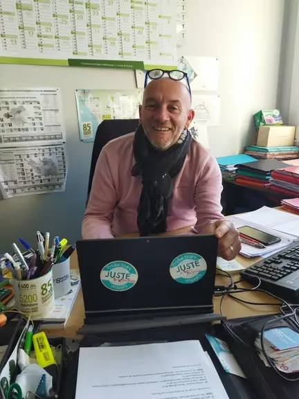 Jean-Philippe Bouin, accompagnateur du développement de la marque Juste