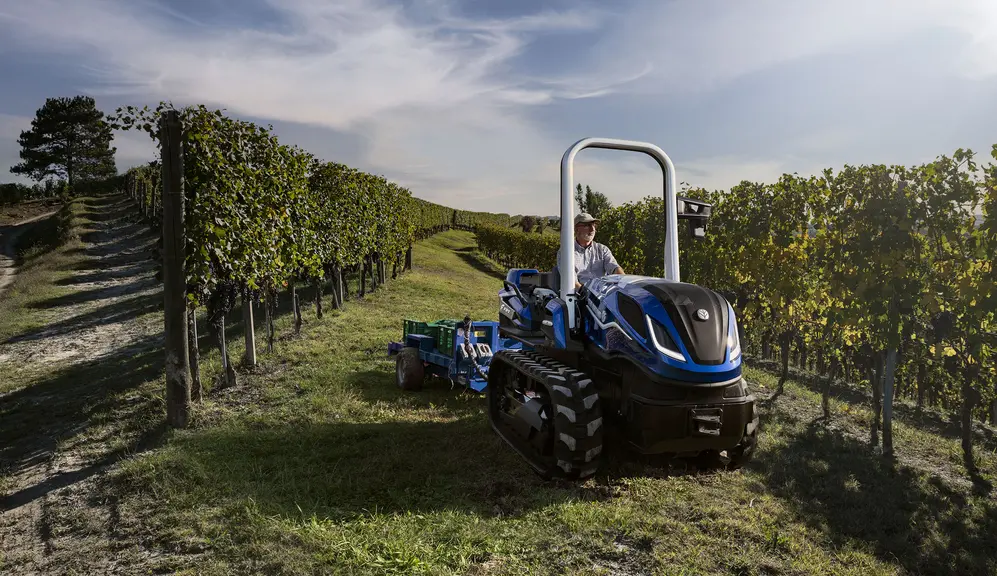 Tracteur New Holland TK Methane Power Réussir