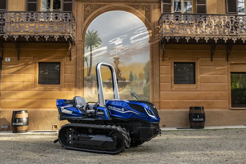 Tracteur New Holland TK Methane Power Réussir
