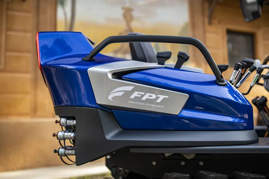 Tracteur New Holland TK Methane Power Réussir