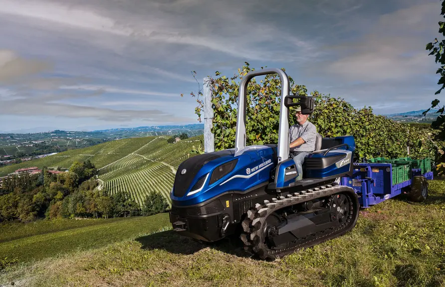 Tracteur New Holland TK Methane Power Réussir