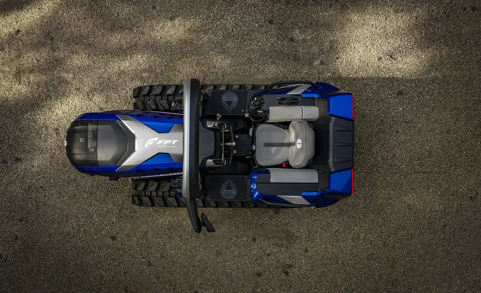 Tracteur New Holland TK Methane Power Réussir