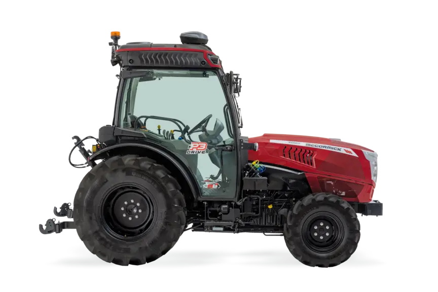 Le McCormick X4F P3 Drive bénéficie également de la transmission robotisée.